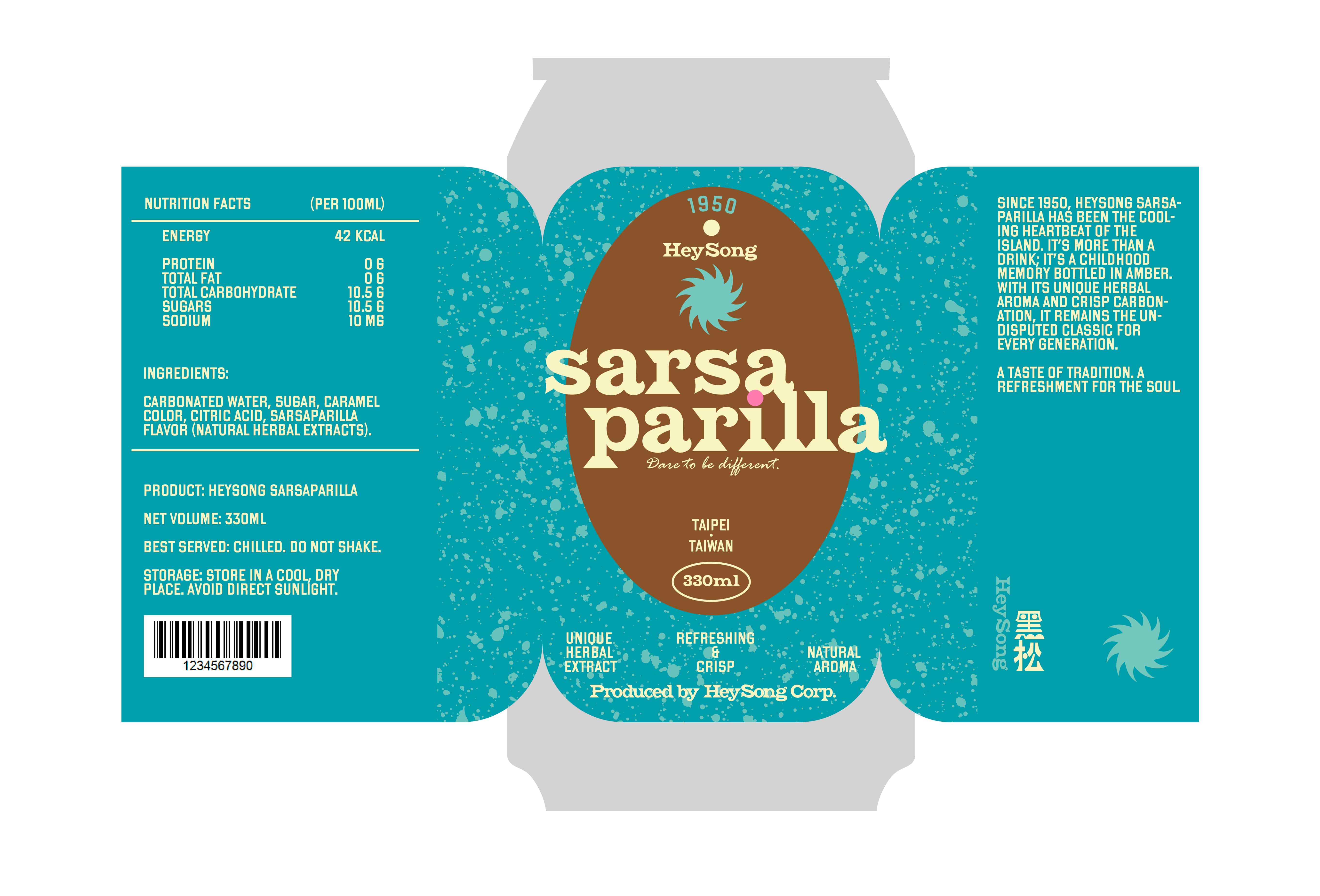 HeySong Sarsaparilla